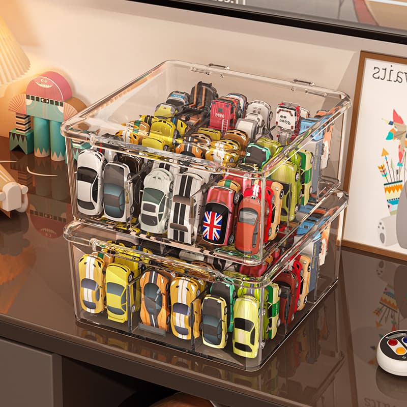 グッズ収納 ミニカーコレクション整理ケース