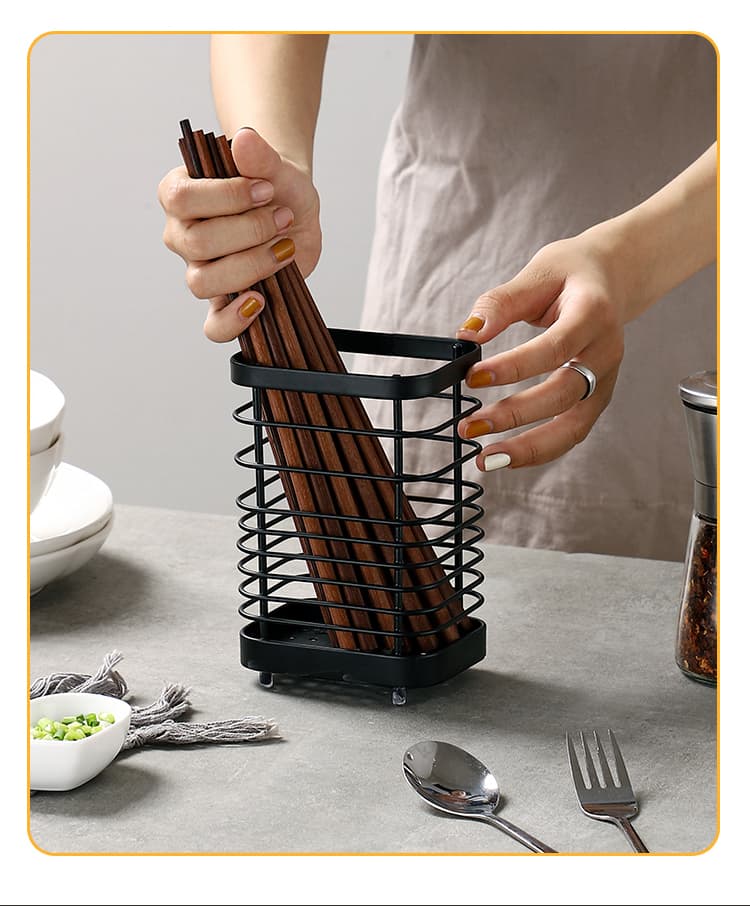 グッズ収納 キッチン用品収納 箸立てケージ