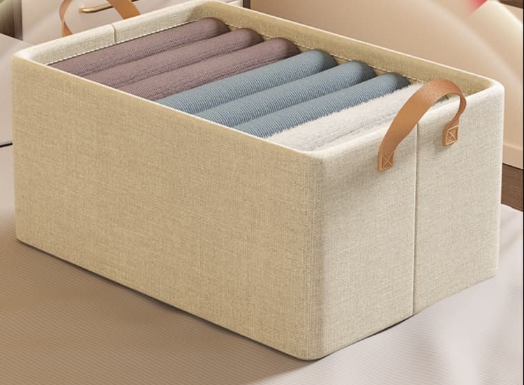 頑丈フレーム付きグッズ収納仕切りボックス