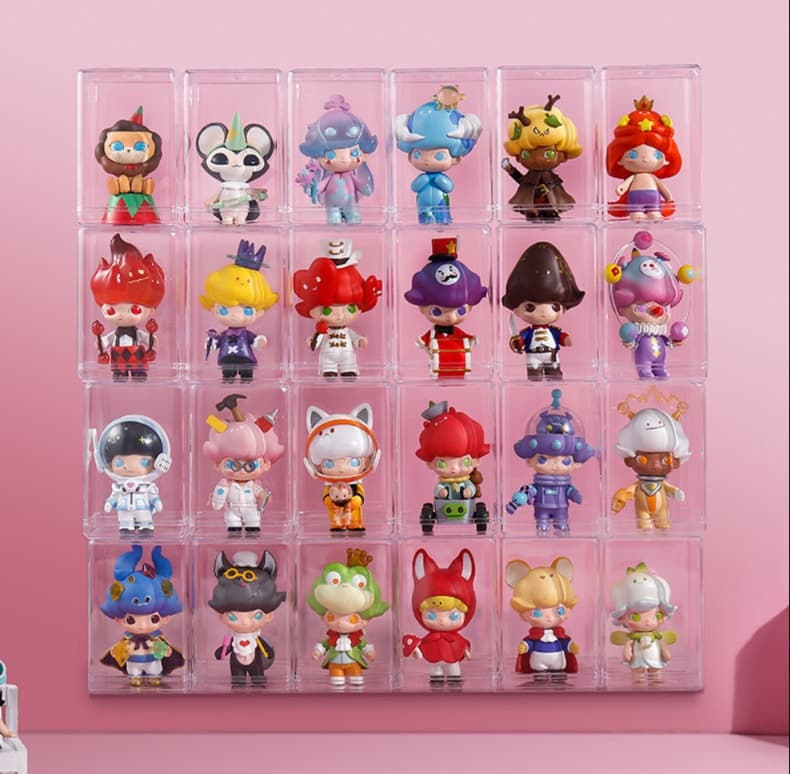 グッズ収納 積み重ね透明コレクション専用ケース