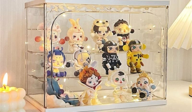グッズ収納 アクリル製コレクション展示ケース