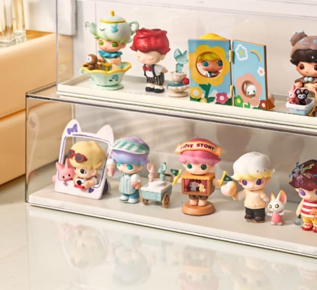 グッズ収納 アクリルコレクションケース 三段式