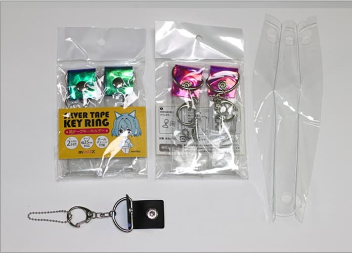 グッズ収納 推し活応援 キーホルダー型収納ケース