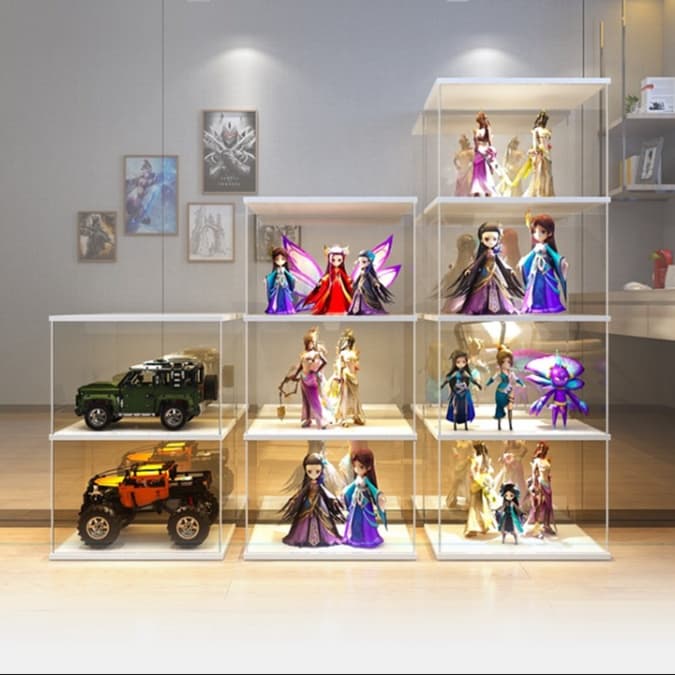 グッズ収納 アクリル製コレクション収納ケース