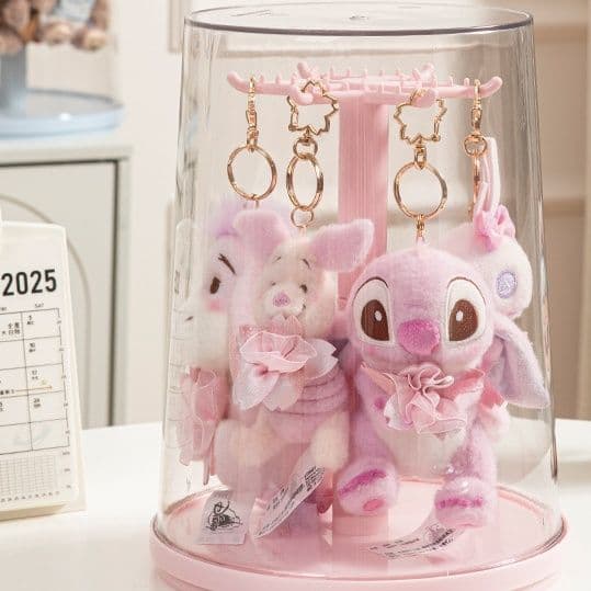 グッズ収納 回転式ぬいぐるみキーホルダー展示台