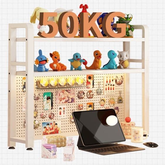 グッズ収納 多機能フィギュア飾り棚ラック