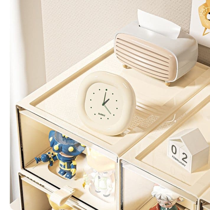 グッズ収納 推しフィギュア見せる引き出し式収納箱