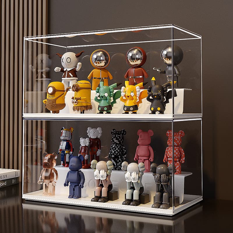 グッズ収納 高級アクリル製 フィギュア展示ケース