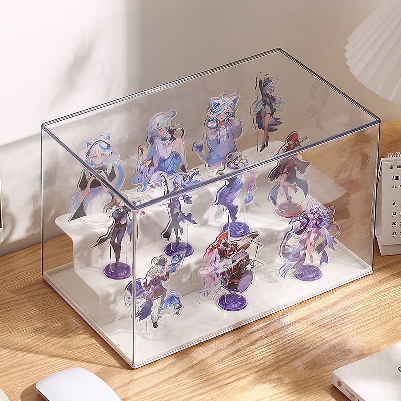 グッズ収納 二段式アクリルコレクション収納ケース