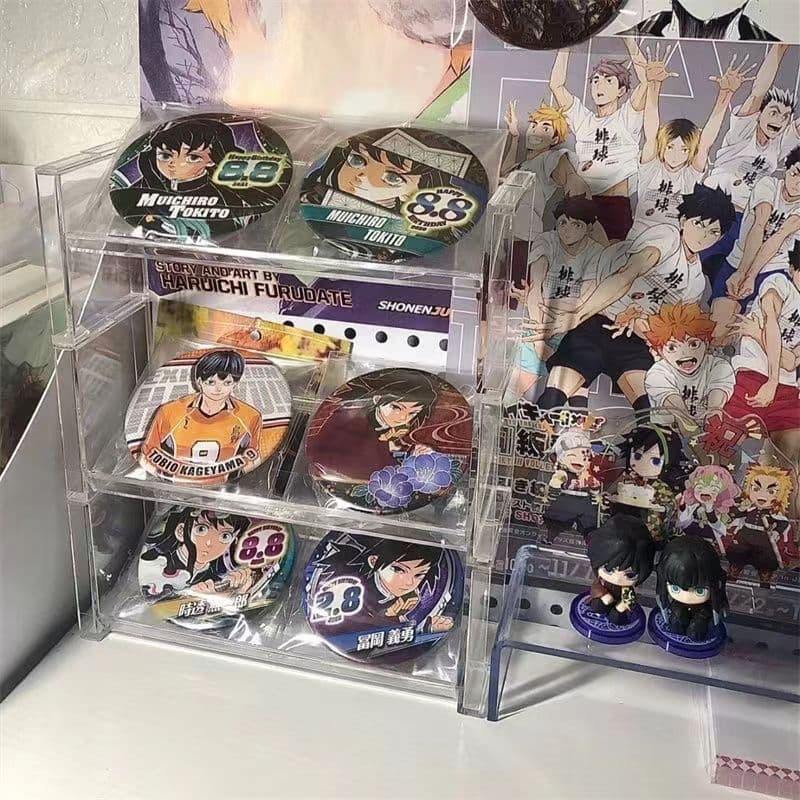 グッズ収納 多段透明アクリルコレクション収納ケース