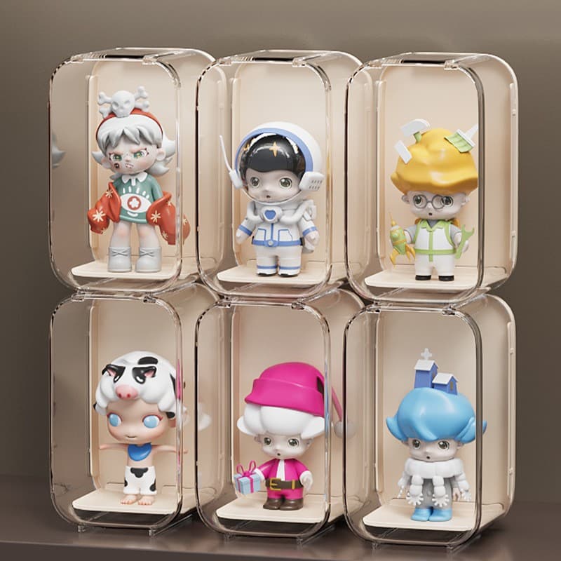 グッズ収納 アクリルフィギュア専用 透明ディスプレイケース