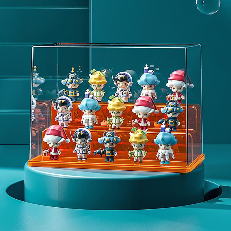グッズ収納 積み重ねできる透明コレクションケース