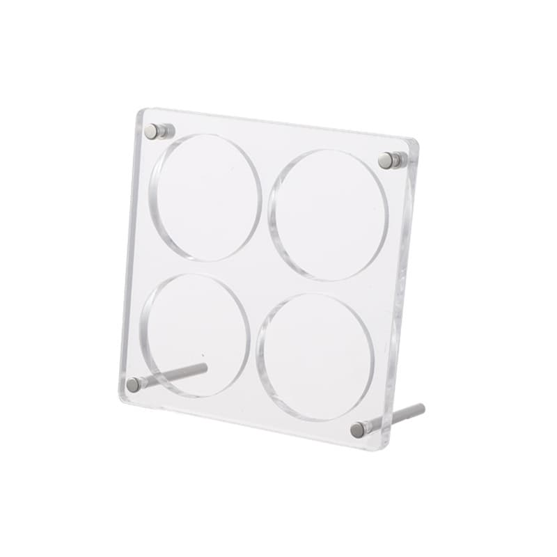 グッズ収納 アクリル製 かわいい缶バッジ飾り台 スタンド