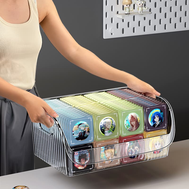 グッズ収納 整理上手な二段式コレクション収納ケース