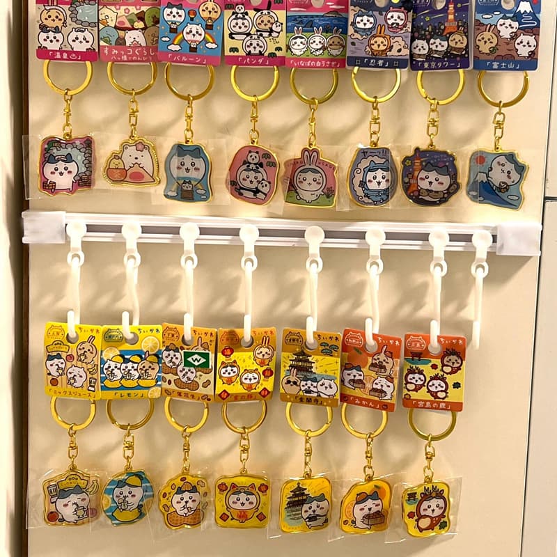 グッズ収納 仲良し動物キーケース収納ボード