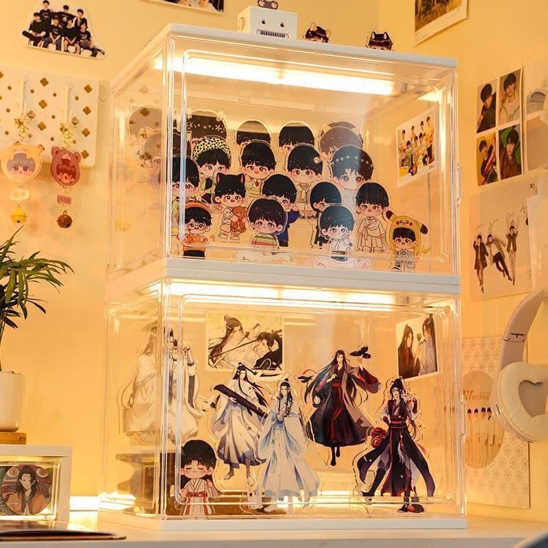 グッズ収納 光輝くアクリルコレクションケース