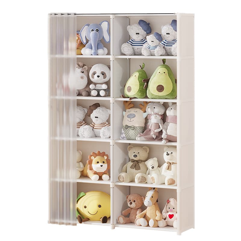 グッズ収納 ぬいぐるみコレクション収納棚