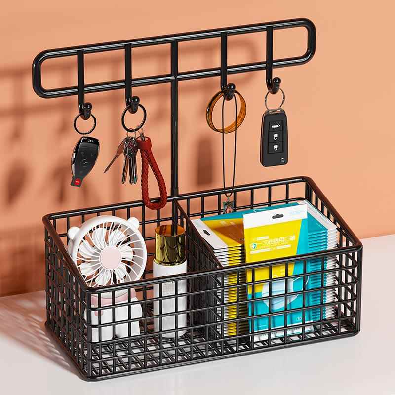 グッズ収納 玄関すっきり壁掛け収納ラック