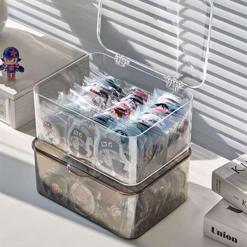 グッズ収納 アクリル蓋付き コレクションケース