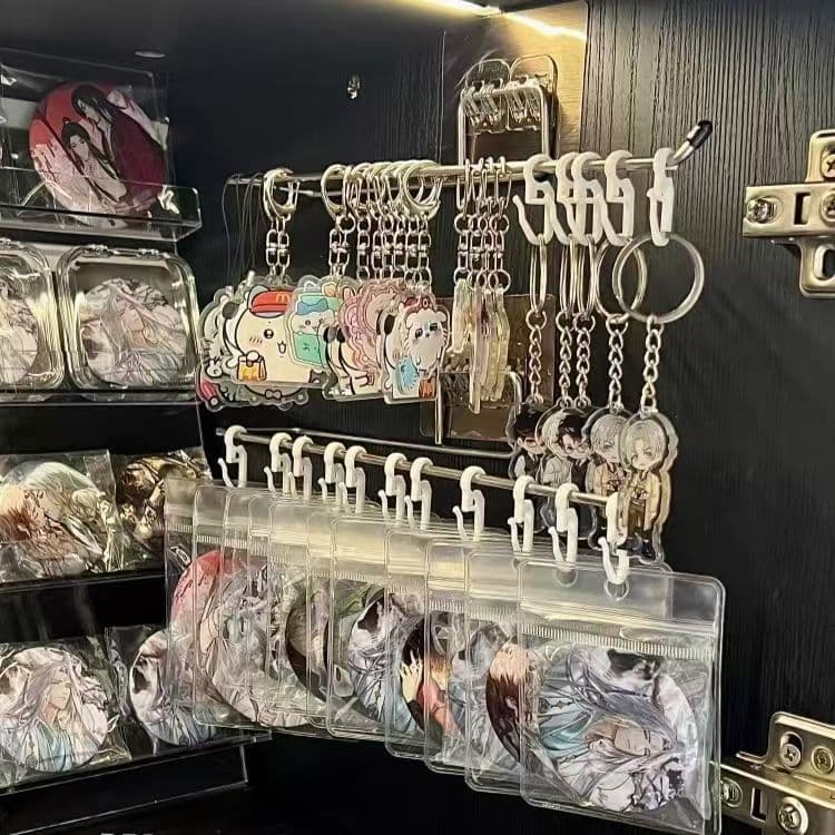 グッズ収納 アニメグッズ専用 壁掛けコレクションラック