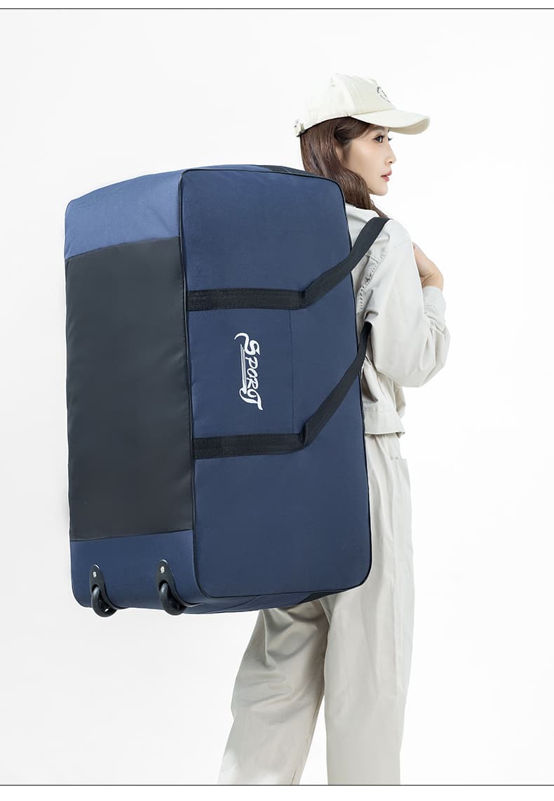 グッズ収納 大容量折りたたみキャリーバッグ キャンプ用多機能収納ケース