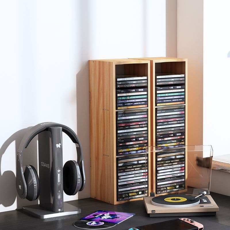 グッズ収納 シンプル収納ラック グッズ＆音楽コレクション