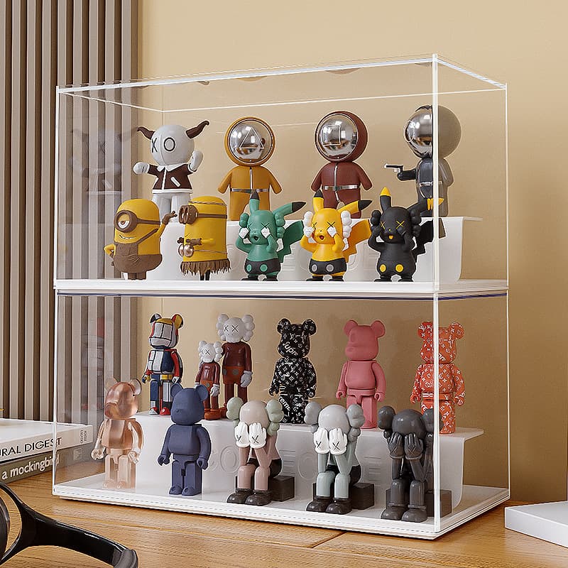 グッズ収納 高級アクリル製 フィギュア展示ケース