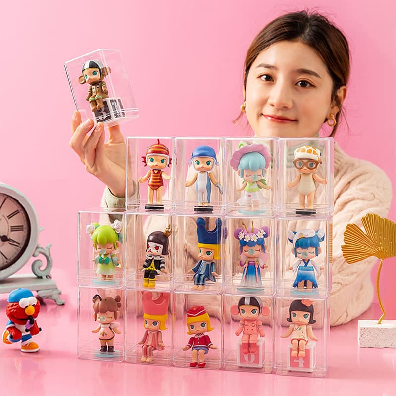グッズ収納 積み重ね透明コレクション専用ケース