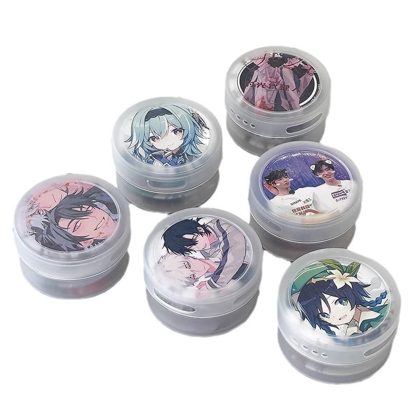 グッズ収納 マグネット付き缶バッジ収納ケース