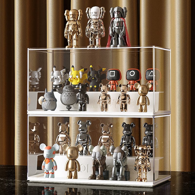 グッズ収納 高級アクリル製 フィギュア展示ケース