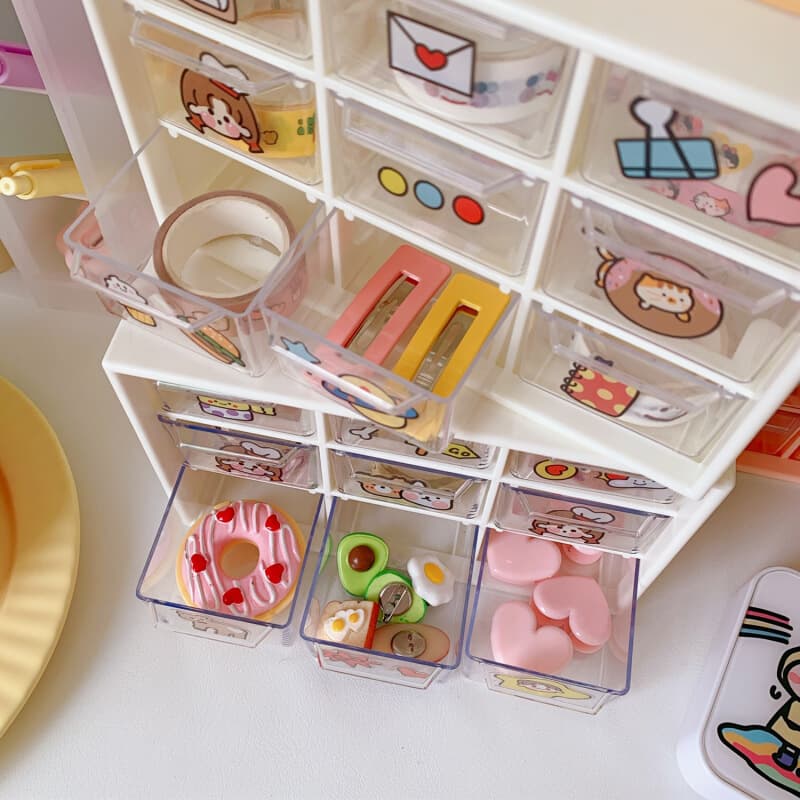 多目的引き出し式グッズ収納ケース