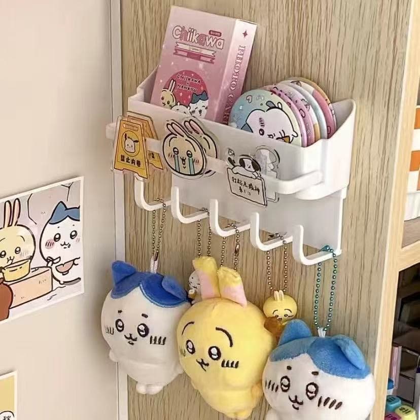 グッズ収納 多機能ぬいぐるみキーホルダー専用収納ラック