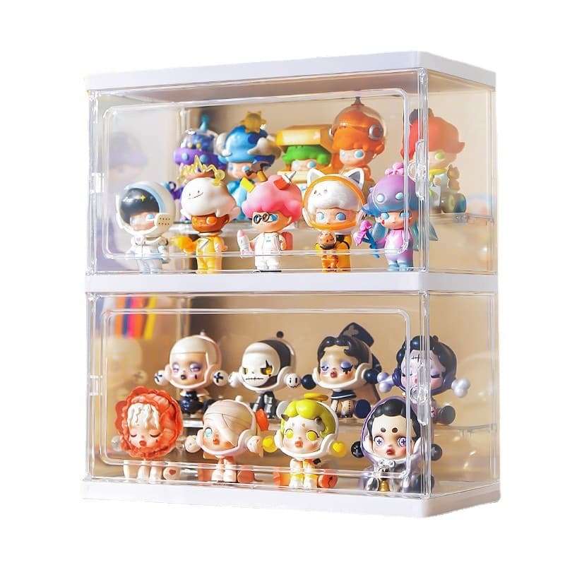 グッズ収納 積み重ね可能なフィギュアケース