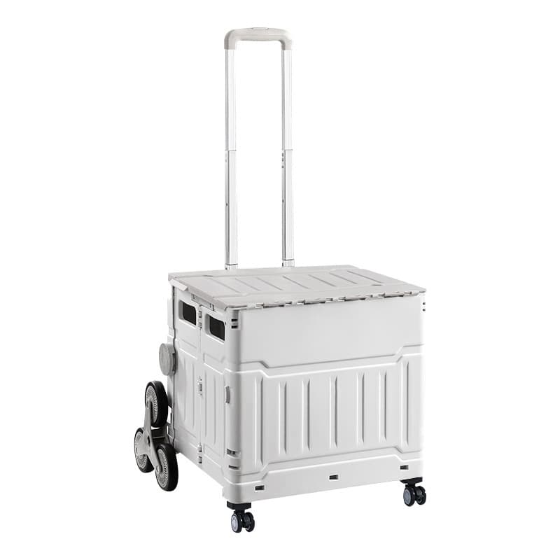 グッズ収納 折り畳み式多機能キャリーワゴン収納箱