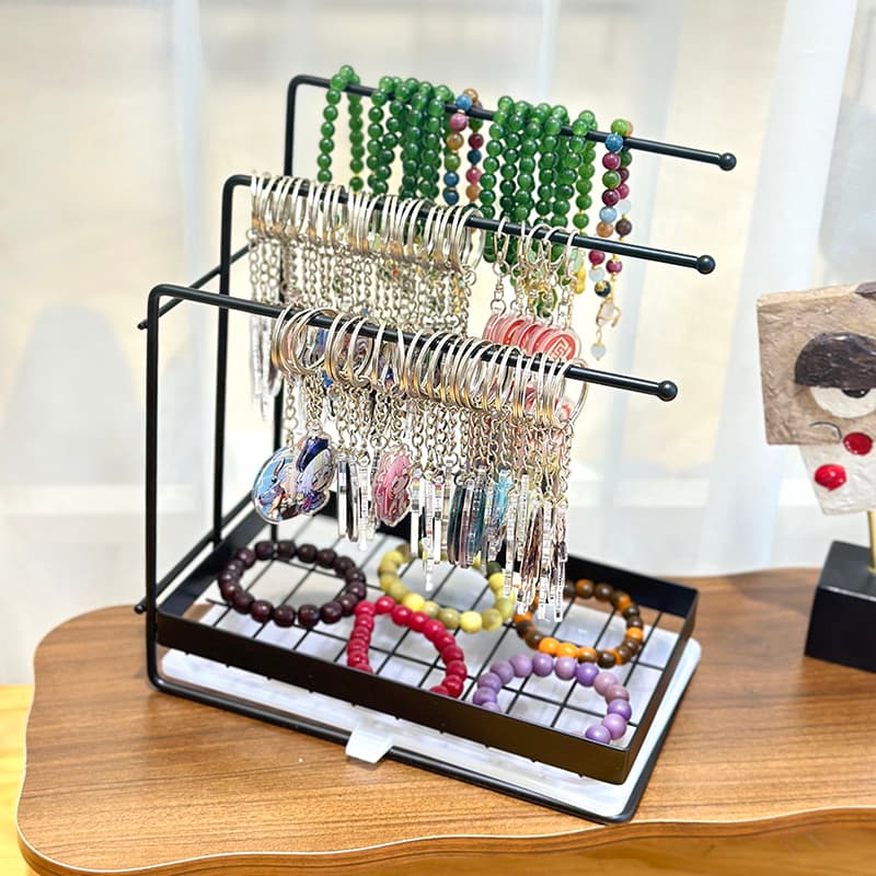 グッズ収納 多段式アクセサリー収納スタンド