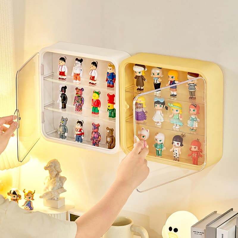 グッズ収納 壁掛け式アクリルフィギュア飾り棚