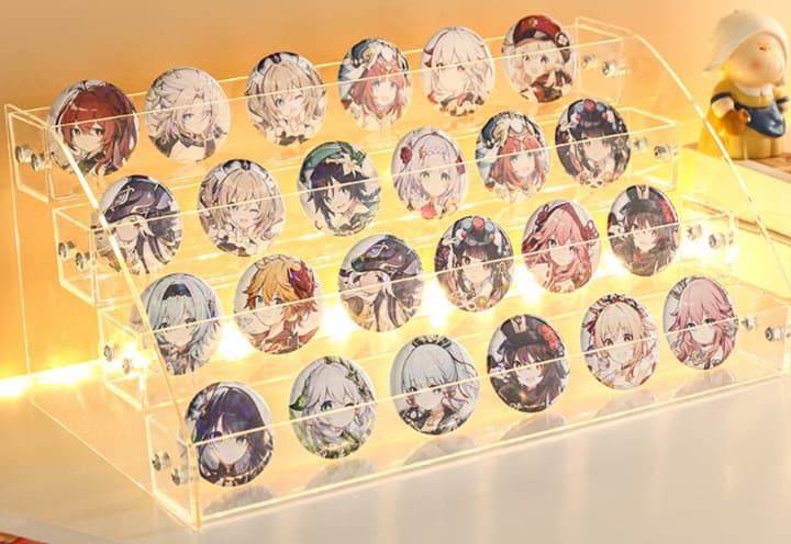 グッズ収納 段差式コレクション収納ケース