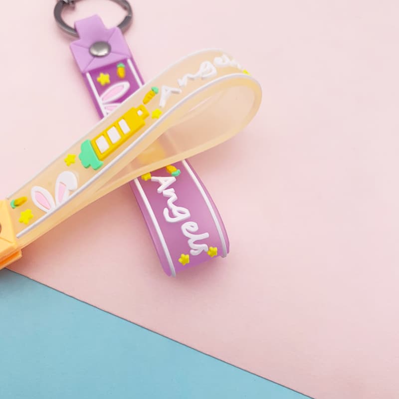 グッズ収納 うさぎモチーフ 思い出収納ストラップ