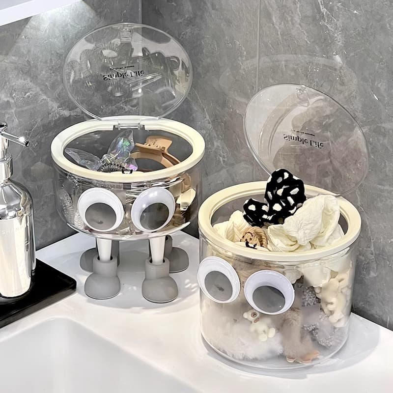 かわいい目玉付き グッズ収納ケース